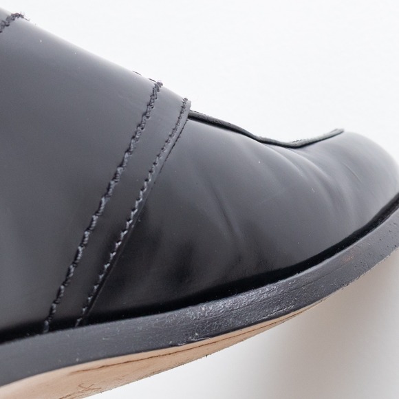 Alessandro Vasini Men's Black SPAZZOLATO Leather Monk Strap Shoes US 8 - Picture 11 of 13